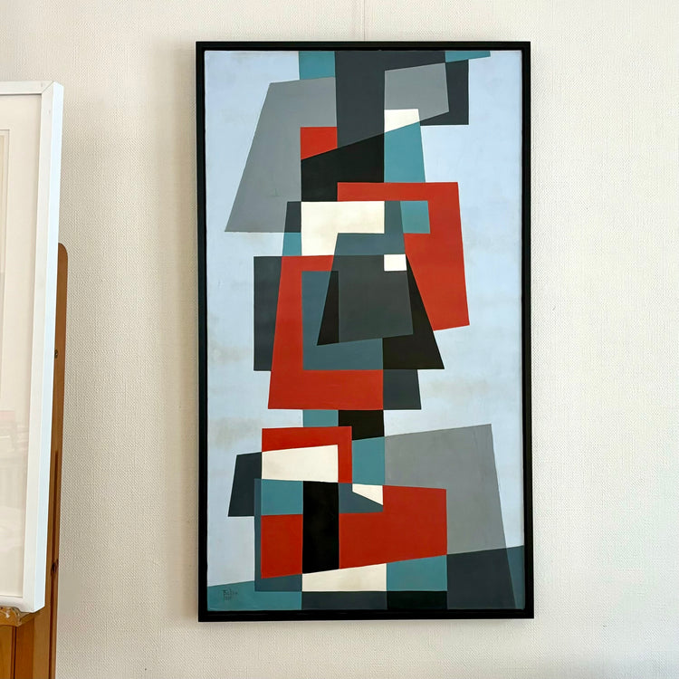Joost Baljeu, Untitled 1955, oil on canvas