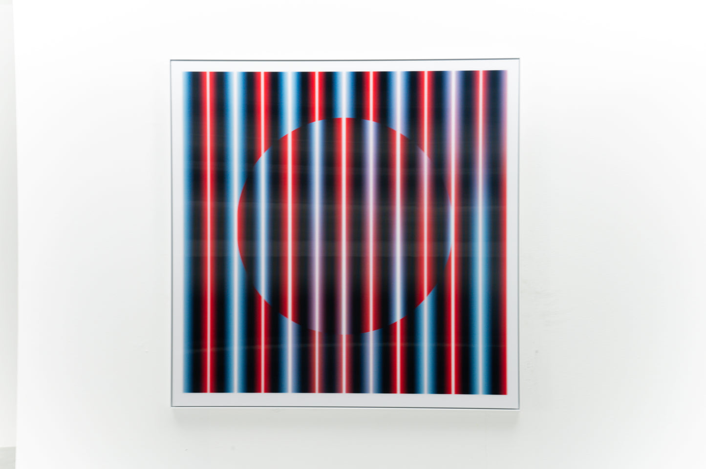 Light Lines, Blue-Red, 2024