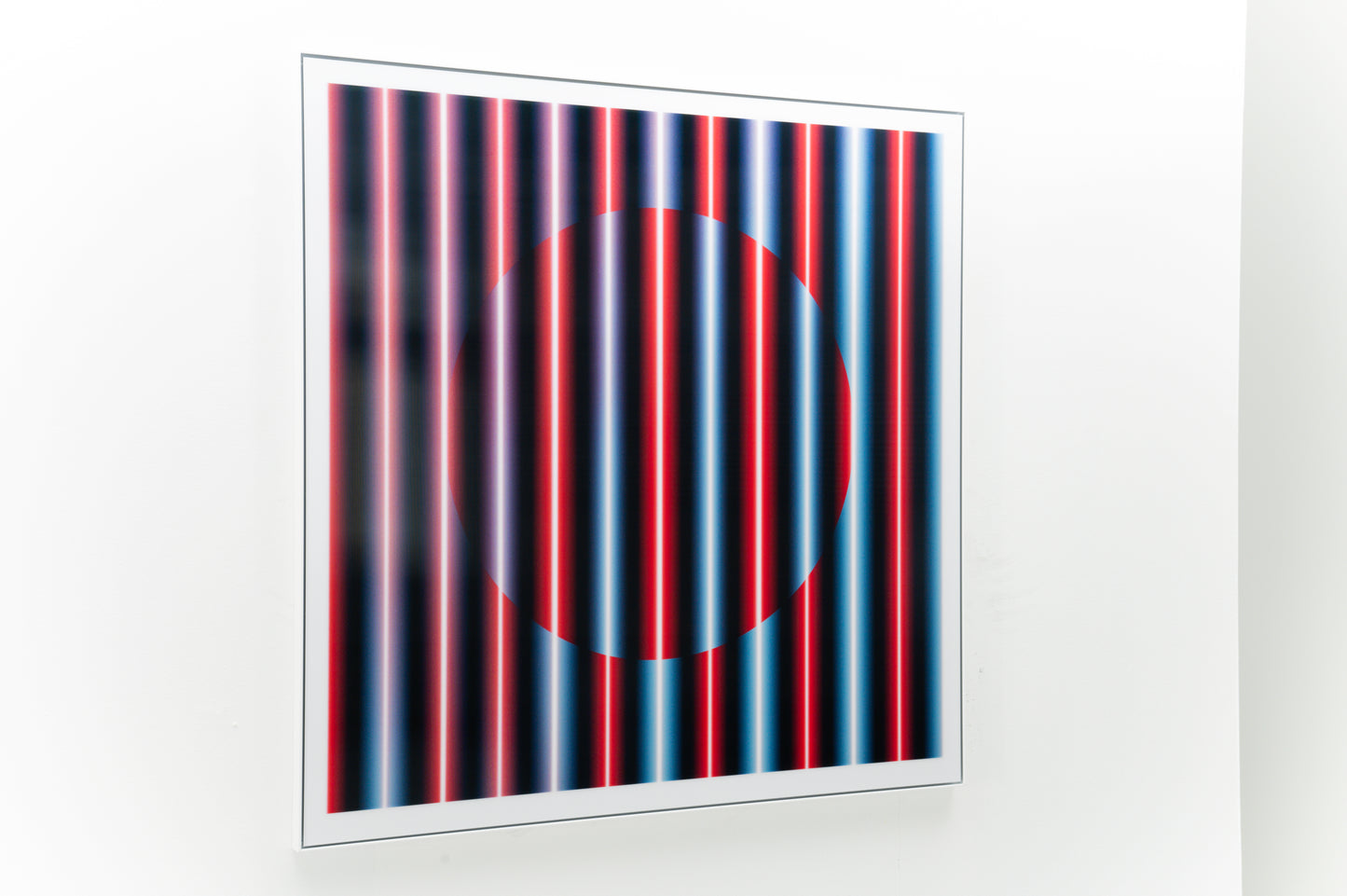Light Lines, Blue-Red, 2024
