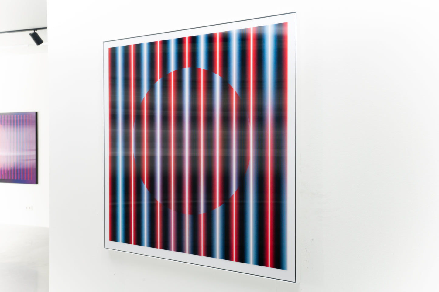 Light Lines, Blue-Red, 2024